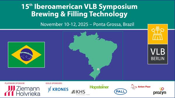 15th Iberoamerican VLB Symposium Brewing & Filling Technology 15th Ibero-American VLB Symposium Brewing & Filling Technology